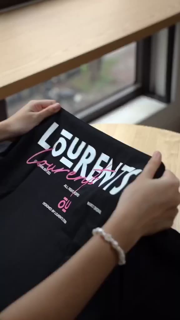 Áo Thun Unisex Local Brand Lourents Signature Tee 1 nam nữ mặc đều đẹp -Moda | BigBuy360 - bigbuy360.vn