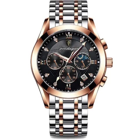 Đồng Hồ Nam Chính Hãng POEDAGAR P11 TD6 Dây Da Cao Cấp Có Lịch Ngày Sang Trọng Đẹp Giá Rẻ A1 | BigBuy360 - bigbuy360.vn