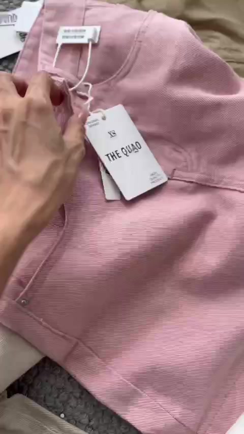 THE QUẠO - Quần Short Jean Nữ Lưng Cao Dáng Chữ A có nhiều màu R2404_430 | BigBuy360 - bigbuy360.vn
