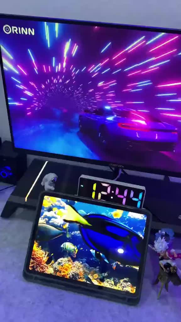 Bàn Phím Gaming Cao Cấp XunFox K81 LED 7 Màu Hiệu Ứng Đèn Thở, Phím ABS Gõ Êm, Có Núm Chỉnh Âm Lượng | BigBuy360 - bigbuy360.vn