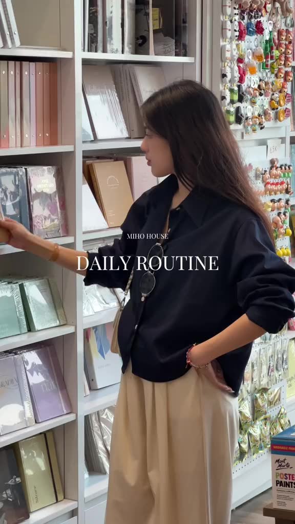 Áo Sơ Mi Croptop Linen, Áo Sơmi Nữ Dài Tay Basic Trơn, Áo Somi Kiểu Form Rộng Mùa Hè Thoáng Mát Miho House | BigBuy360 - bigbuy360.vn