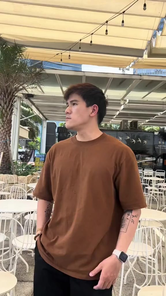 [Mua 2 Giảm 50K] Áo Thun Trơn Oversize Premium 270gsm MINIMAL Màu Xanh Oliu, Cotton 100%, Minimal Vietnam | BigBuy360 - bigbuy360.vn