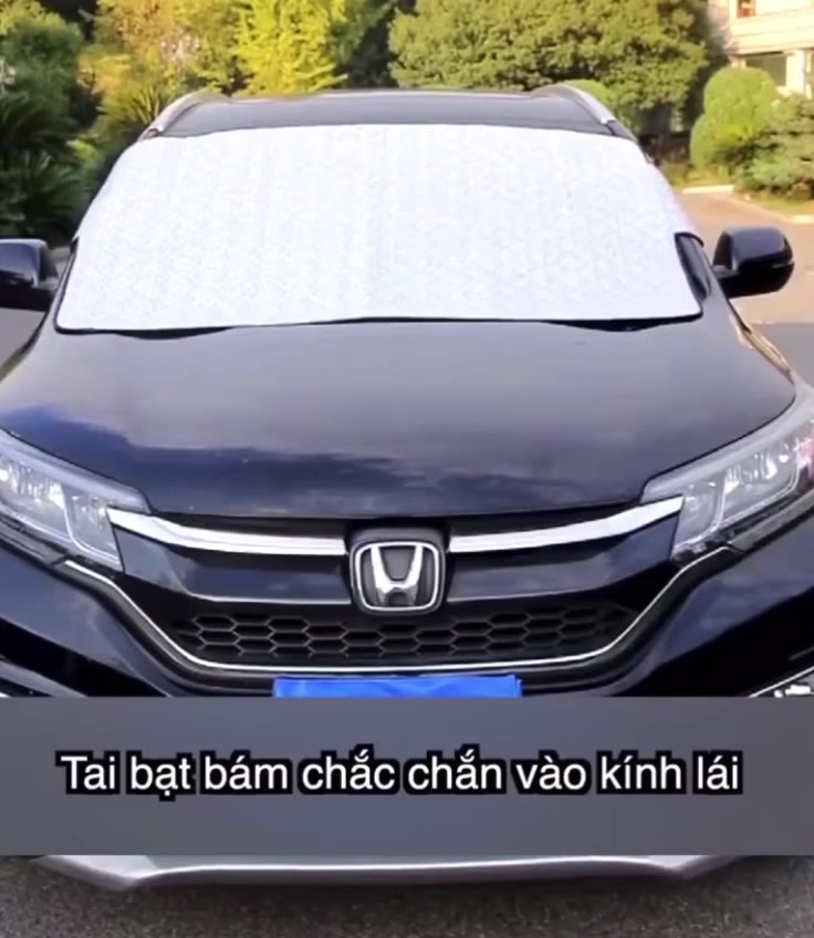 Bạt Che Nắng Kính Lái Ô Tô 4 Lớp Gấp Gọn