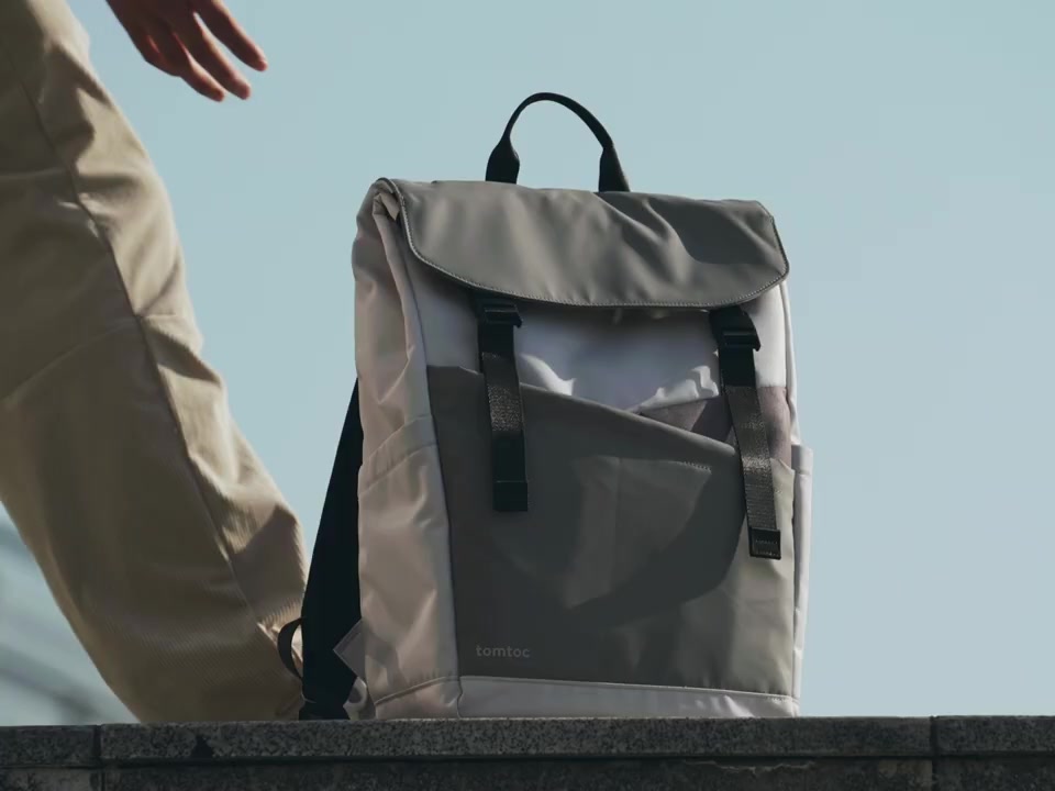 Balo laptop Tomtoc Slash Flip Rucksack 18L cho Macbook/ Laptop 16" chính hãng, nhiều ngăn (T64/A64) | BigBuy360 - bigbuy360.vn