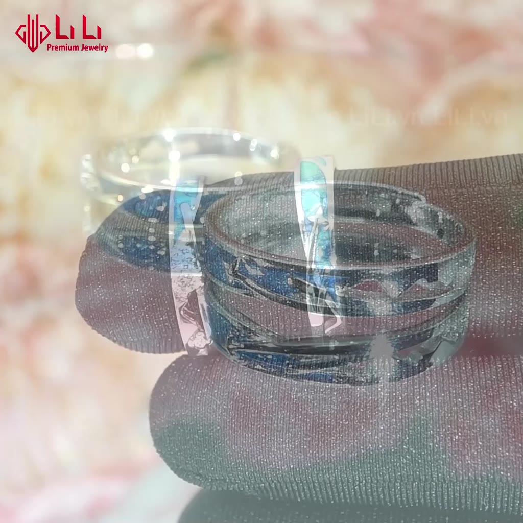Nhẫn bạc cặp đôi LiLi S925 đính đá CZ cao cấp mưa sao băng tình yêu Makenzie LILI_683215 | BigBuy360 - bigbuy360.vn