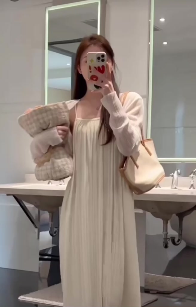 Váy đầm maxi 2 dây dáng dài form rộng dành cho nữ phối xếp ly hàng QCCC phong cách Hàn Quốc HMH SP102 | BigBuy360 - bigbuy360.vn