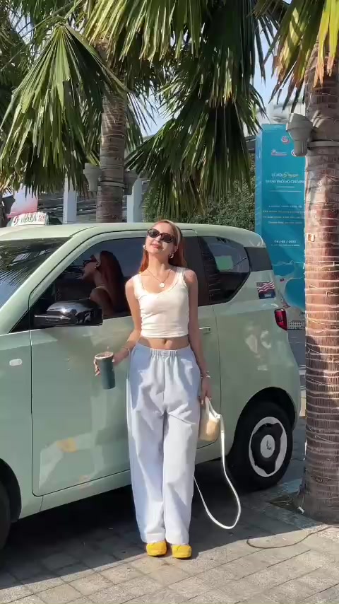 Quần Dài Ống Rộng Kẻ Sọc Pepper Clothing Quần Mặc Nhà Lưng Thun Ống Suông Thoải Mái Mát Mẻ Trendy - Lina Pant