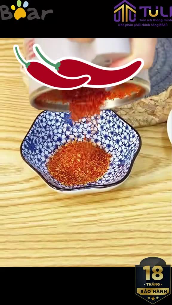 Máy Xay Bột Khô Đa Năng Bear MDJ-D02J1, Xay Cà Phê, Hạt Tiêu, Ngũ Cốc Công Suất Lớn 200W, BH 18Tháng | BigBuy360 - bigbuy360.vn