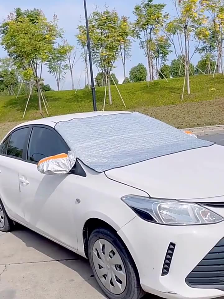 Bạt Che Nắng Kính Lái Ô Tô - Tấm Chắn Nắng Kính Lái Xe Dày 4 Lớp