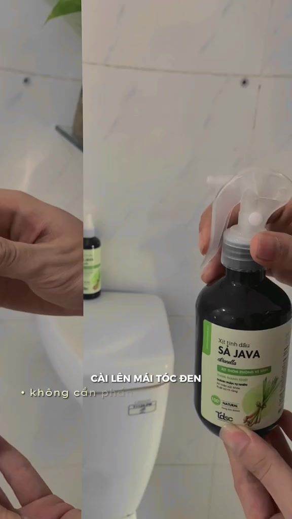 Chai Xịt Xông Phòng Thơm Đuổi Muỗi Tinh Dầu Sả Java ABURA