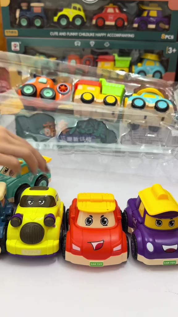 Bộ đồ chơi 8 xe ô tô Poli