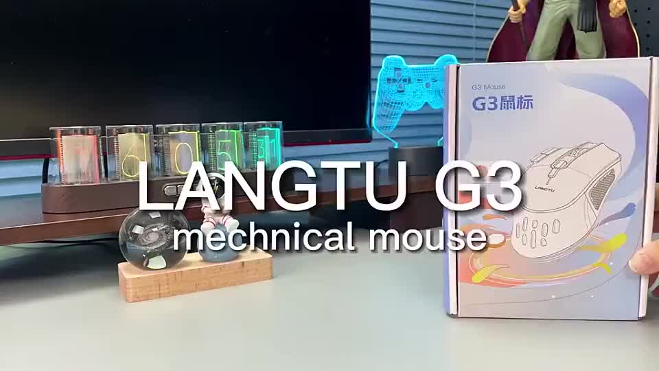 Chuột máy tính LANGTU G3 có dây, không dây chính hãng, có đèn Led RGB, độ nhạy cao, gaming văn phòng | BigBuy360 - bigbuy360.vn