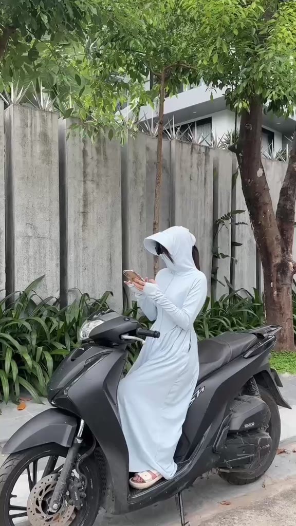 [ Áo 2 Lớp - Tặng Kính Râm ] Áo Váy Chống Nắng Toàn Thân Dành Cho Nữ Vải Hàn Lạnh Chống Tia UV | BigBuy360 - bigbuy360.vn