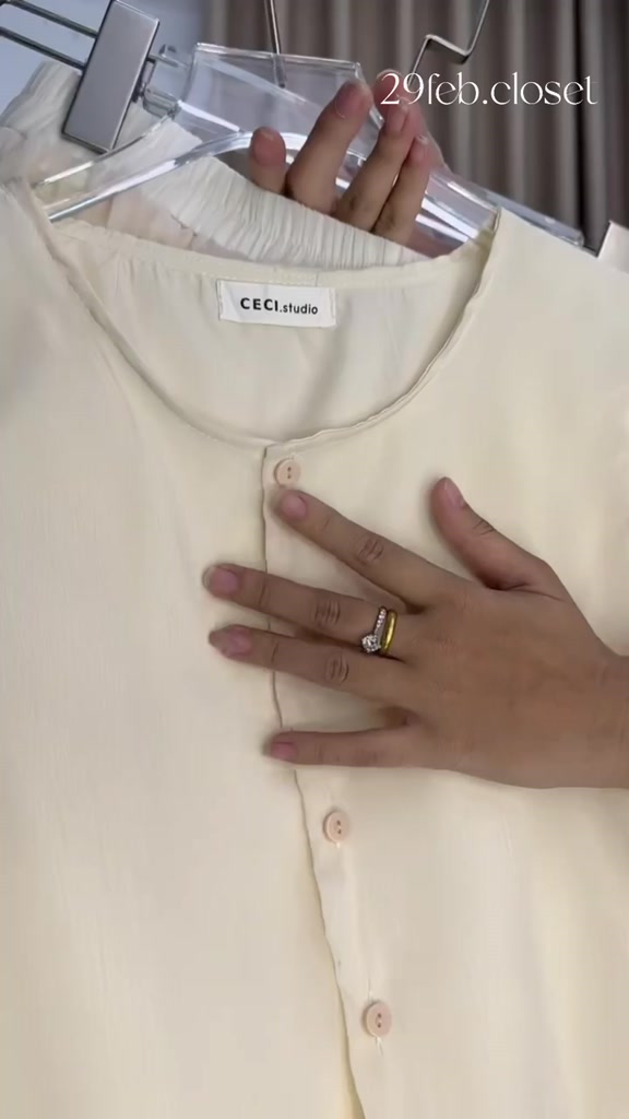 Set Đồ Nữ Áo Tay Bồng Rút Dây Eo Sườn Chất Tơ Kèm Chân Váy Xoè Nhẹ Nhàng Nữ Tính Sang Chảnh- 29feb.closet - S193 | BigBuy360 - bigbuy360.vn