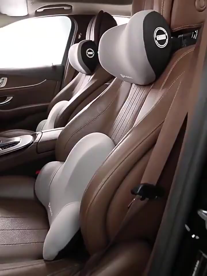 Gối Tựa Đầu Và Lưng Ô Tô CARZONE Bằng Cao Su Non