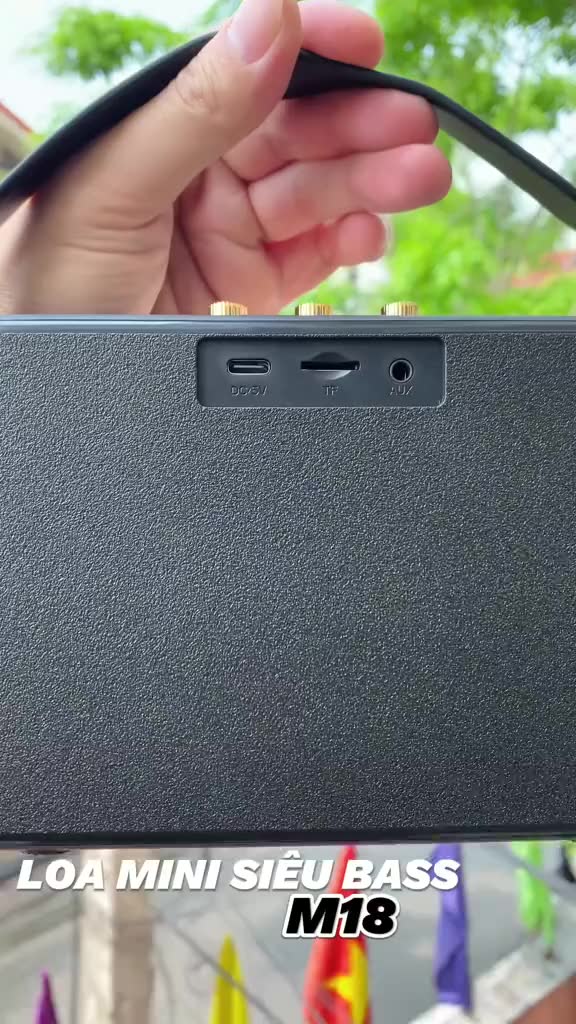 Loa bluetooth Ac.ton II M18 ( TẶNG KÈM LOGO ) thiết kế đẹp, công suất lớn, bass căng, pin trâu | BigBuy360 - bigbuy360.vn