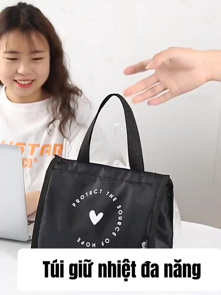 Túi đựng cơm giữ nhiệt Uchan đa năng tiện dụng Túi giữ nhiệt cao cấp size lớn size nhỏ TC91 | BigBuy360 - bigbuy360.vn