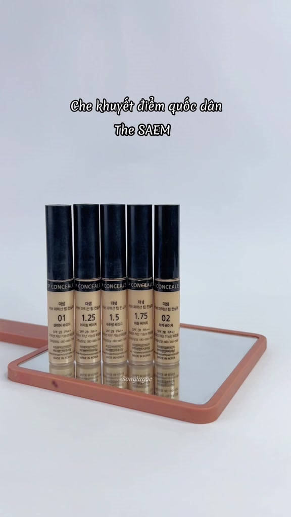 [THE SAEM] Kem che khuyết điểm Cover Perfection Tip Concealer độ che phủ cao (6.5g) - TinTin Live | BigBuy360 - bigbuy360.vn