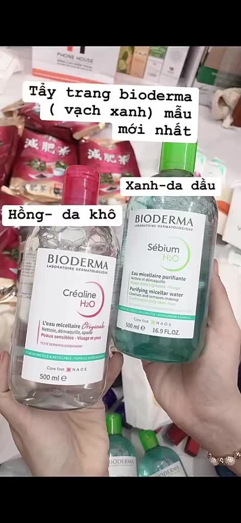 Nước Tẩy Trang Biodermal Chính Hãng Cho Da Dầu Mụn Và Da Nhạy Cảm 500ml | BigBuy360 - bigbuy360.vn