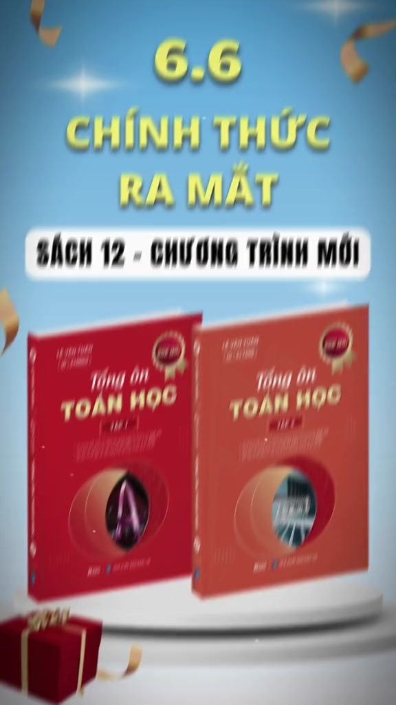 Sách Tổng ôn toán học lớp 12 tập 1 & 2 ôn thi thpt quốc gia, đánh giá năng lực cho 2k8 Moonbook | BigBuy360 - bigbuy360.vn