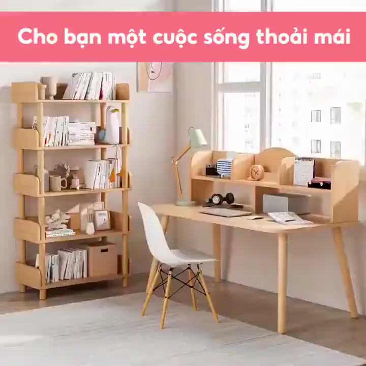 Bali 3Tầng Kệ Sách Gỗ Đa Năng Kệ Đa Năng Lắp Ráp CấT GọN Đồ ĐạC TiếT KiệM Không Gian Phí Ship Rẻ Hơn Shop Khác | BigBuy360 - bigbuy360.vn