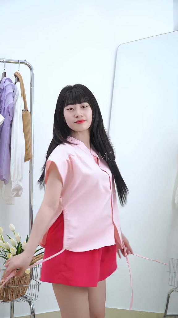 Áo nữ BIGSIZE  áo dây rút đính cúc dọc chất thô mềm L6 | BigBuy360 - bigbuy360.vn