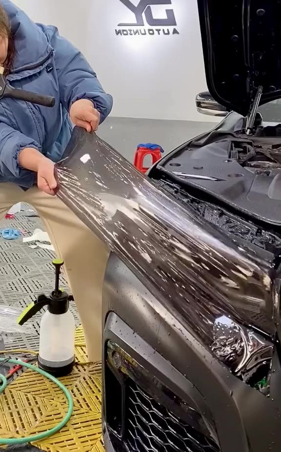 Decal tấm film dán đèn pha ô tô