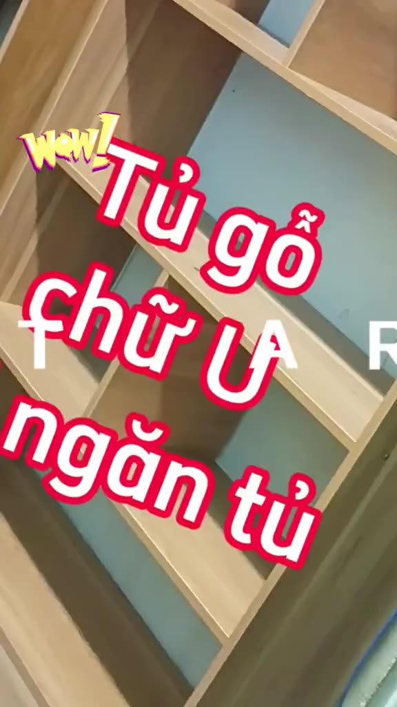 Tủ sách gỗ đa năng, tủ gỗ chữ U để đồ nhiều tầng, giá sách đứng trưng bày trang trí gỗ MDF , có ngăn tủ, đựng đồ | BigBuy360 - bigbuy360.vn