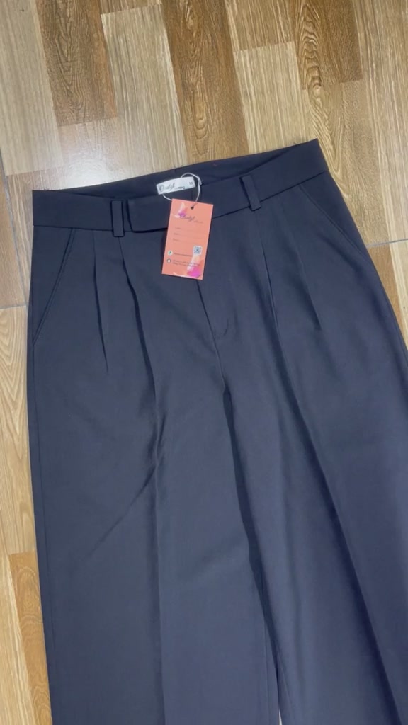 Quần ống suông ống rộng công sở cao cấp chất vải mát ống quần rộng fom cơ bản dễ phối đồ Q258 | BigBuy360 - bigbuy360.vn