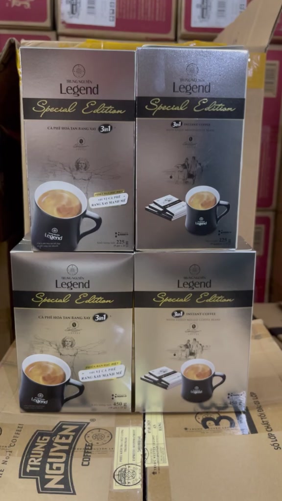 Cà Phê Hòa Tan Trung Nguyên Legend Special Edition - Hộp 9 và Hộp 18 Gói | BigBuy360 - bigbuy360.vn