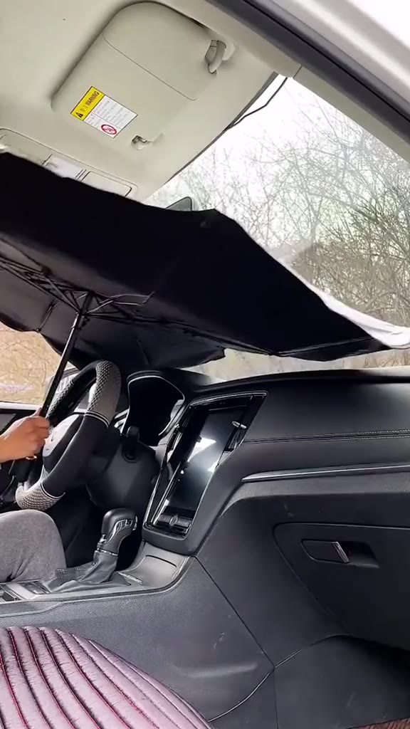 Ô Che Nắng Ô Tô, Ô Che Nắng Kính Lái Ô Tô Phủ Bạc Cao Cấp