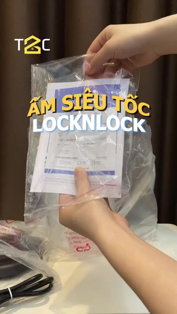 Ấm Đun Siêu Tốc LocknLock 2 Lớp 1.7L EJK738