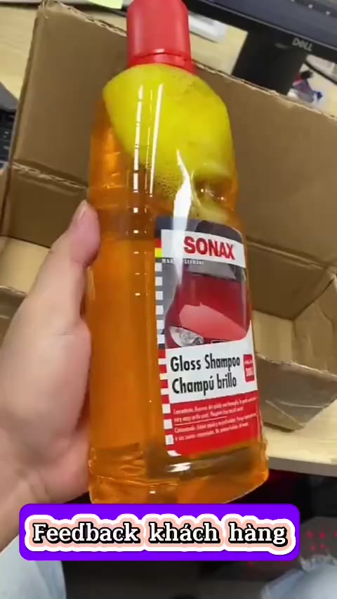 SONAX - COMBO Nước rửa kính và Nước rửa xe