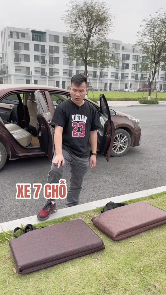 Đệm Treo Xe Ô Tô 6 Mảnh Chịu Tải Trọng Lớn