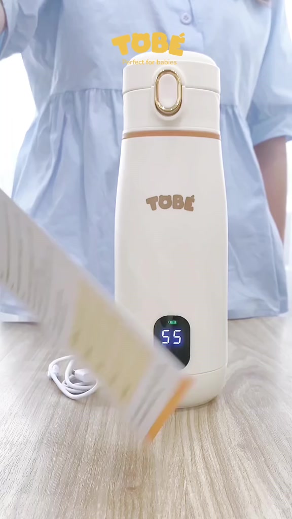 Bình đun nước pha sữa di động ToBé Charlie, dung tích 350ml