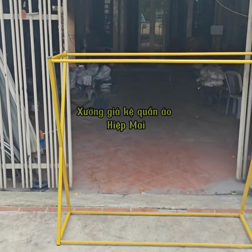 [Hàng Loại 1] Giá treo quần áo chữ X 2 sào treo, Giá treo đôi thép hộp 25. Sơn tĩnh điện 3 màu,đủ size | BigBuy360 - bigbuy360.vn