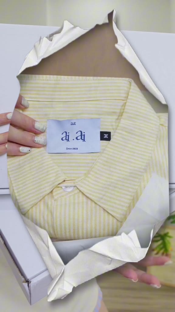 Áo Sơ mi sọc form rộng oxford Mid Season Striped Shirt AIAI OFFICIAL | BigBuy360 - bigbuy360.vn