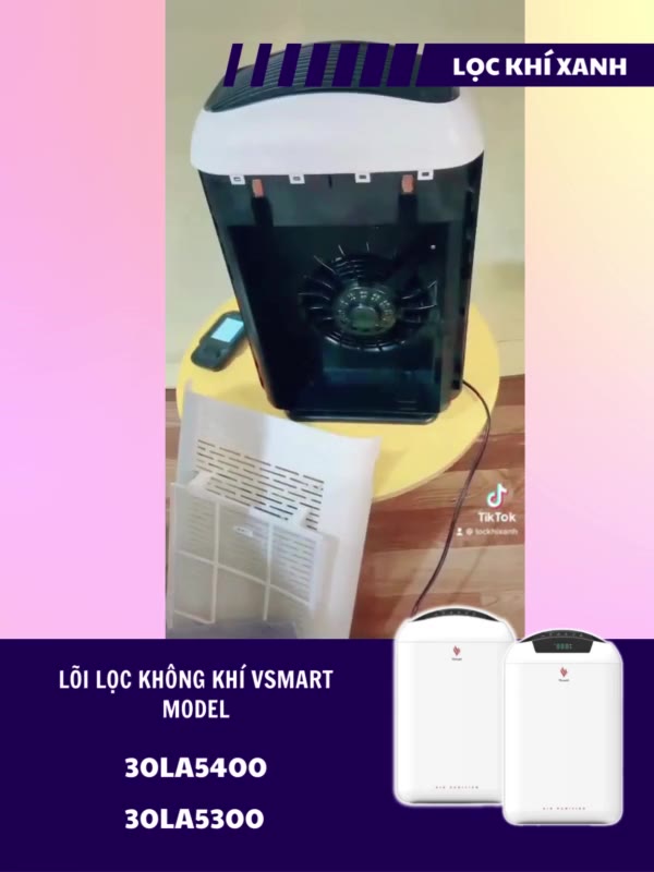 Linh kiện/ Phụ kiện : Màng lọc/ Cụm màng lọc LocKhiXanh® máy lọc không khí Vsmart 30LA5300, 30LA5400 | BigBuy360 - bigbuy360.vn
