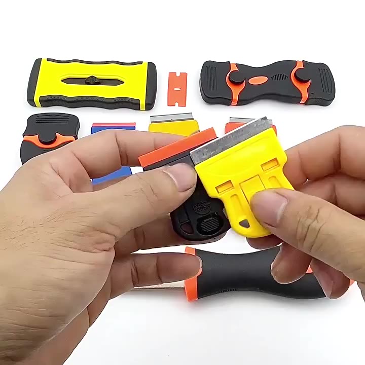 Bộ dao cạo keo kính chuyên vệ sinh mặt kính