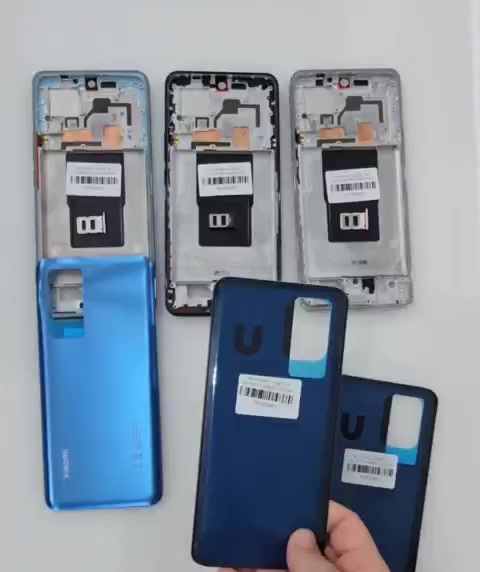 Bộ vỏ Xiaomi Mi 12T / Mi 12T Pro / K50 Ultra (gồm lưng, xương liền viền, phím bấm, kính cam, khe sim) | BigBuy360 - bigbuy360.vn