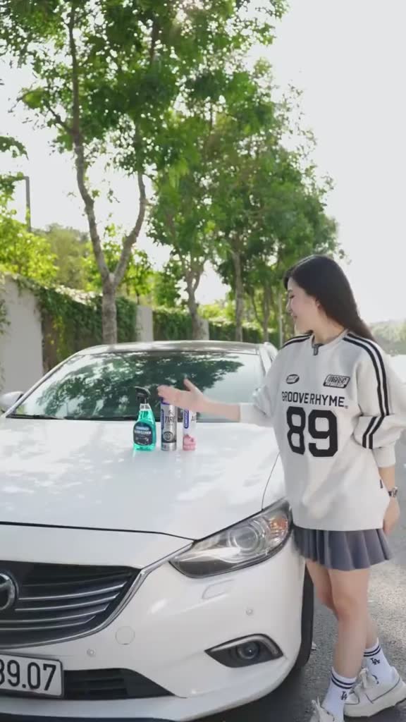 [COMBO] - Combo Đặc Biệt Omino Nước Rửa Kính M86 & Xịt Khử Mùi M11 & Xịt Bóng Lốp M10 - Chính Hãng