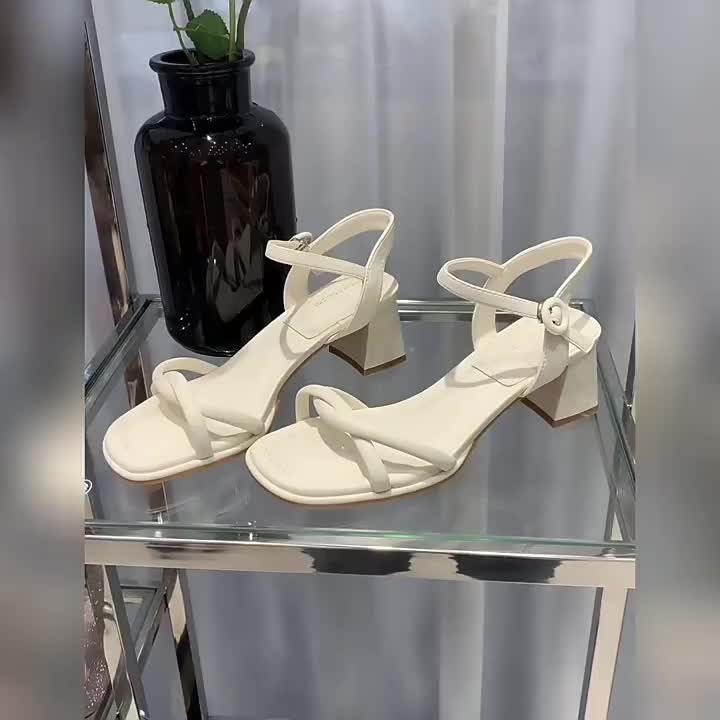 Sandanl cao gót nữ 5 cm NGỌC TRINH STORE quai hậu đi học đi chơi .KB 036 DéP Shoes | BigBuy360 - bigbuy360.vn