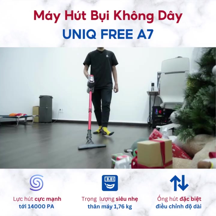 Gợi ý các mẫu máy hút bụi không dây UNIQ đáng mua hiện nay