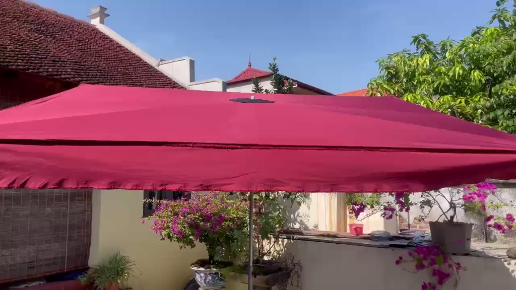 Ô Mái Chéo-Mái Nghiêng Che Nắng Ngoài Trời