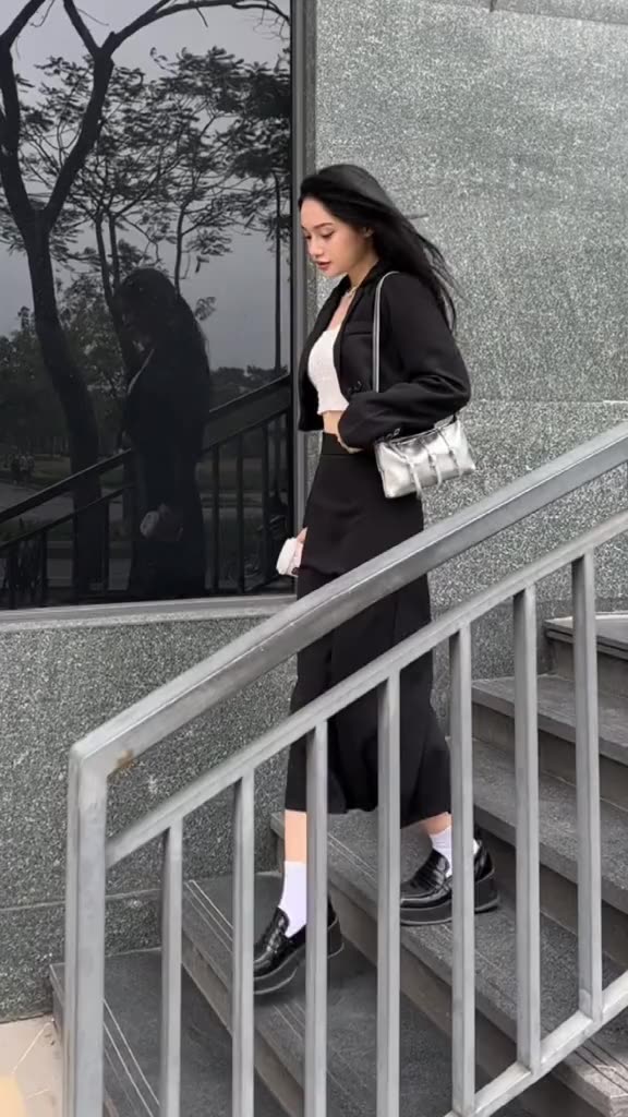Chân váy nữ midi dáng dài chữ A Mely Fashion trẻ trung công sở cạp cao che bụng tôn dáng có xẻ sau có bigsize CV59-01 | BigBuy360 - bigbuy360.vn