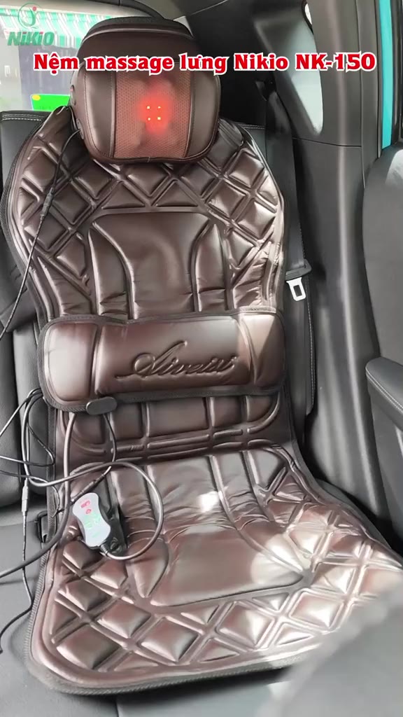 Ghế đệm massage trên ô tô và tại nhà Nikio NK-150