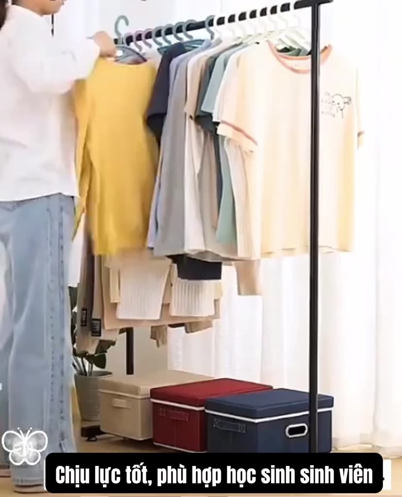 Kệ Treo Quần Áo Khung Thép