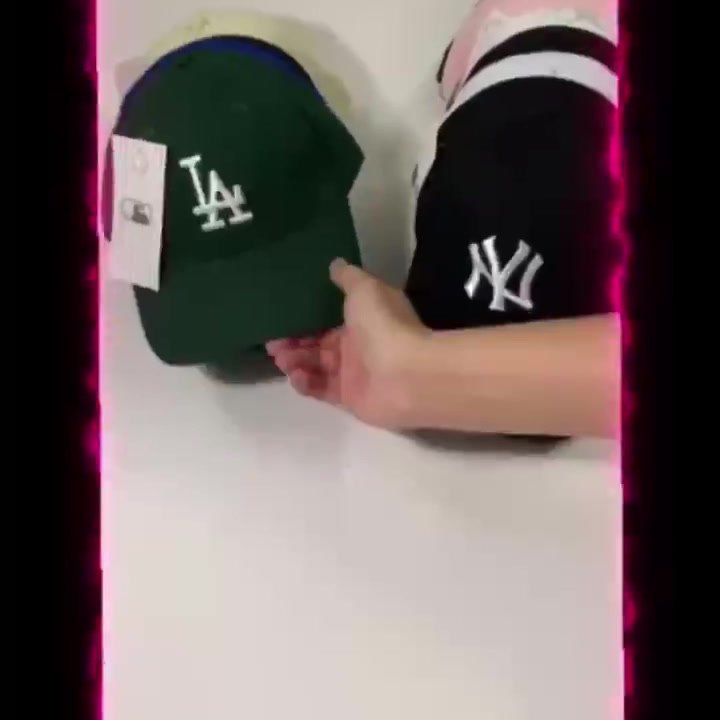 Mũ lưỡi trai MLB Full Box [Hộp + Túi] - Nón kết nam nữ thêu chữ LA thời trang cao cấp phong cách thể thao Mrcaps MLB01 | BigBuy360 - bigbuy360.vn