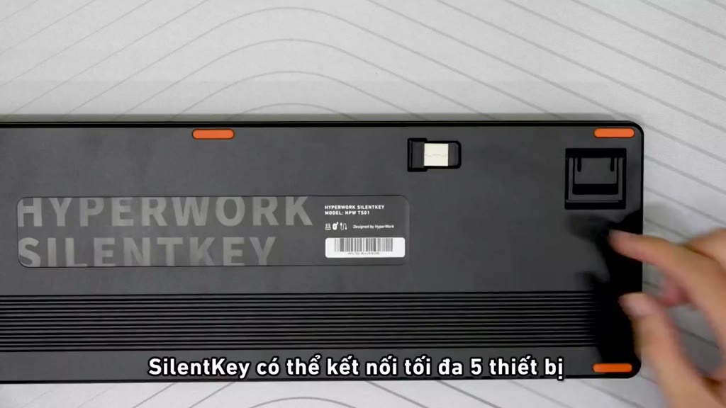 Bàn phím chuột không dây HyperWork SilentKey & Silentium Mini (Hàng chính hãng) | BigBuy360 - bigbuy360.vn