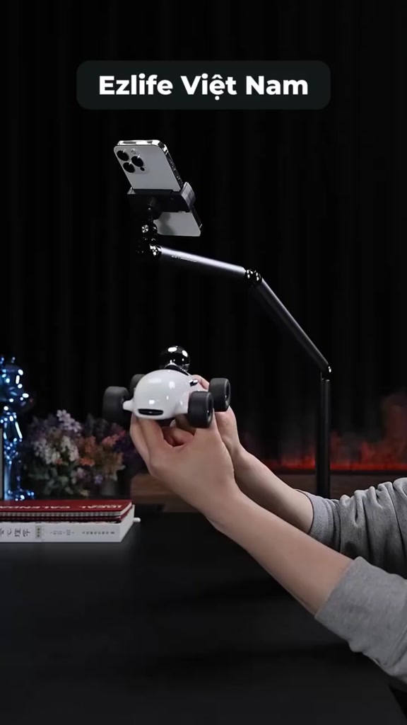 Giá đỡ Điện thoại cao cấp xoay 360 L0X3 HULAKO livestream,quay chụp sản phẩm,hỗ trợ làm vlog,quay nấu ăn, review, selfie | BigBuy360 - bigbuy360.vn